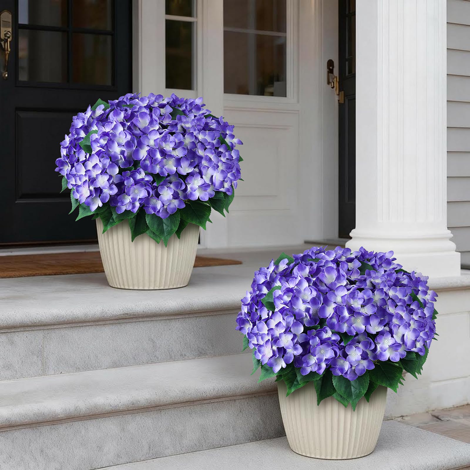 FOTEEWL hortensia gros plan pétales soyeux pour réalisme visuel