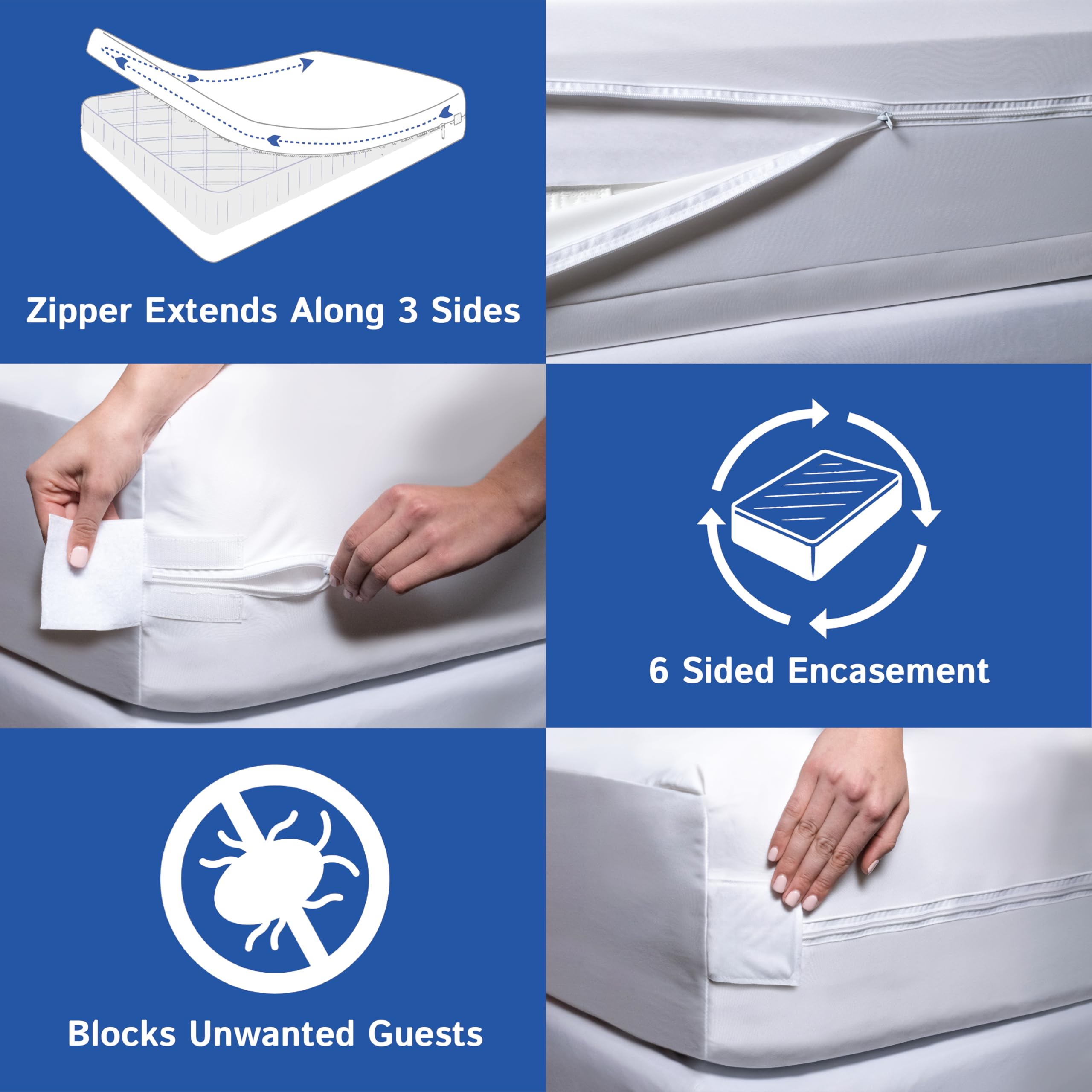 Four Seasons Essentials démonstration d'ajustement pour matelas 9 à 16 pouces
