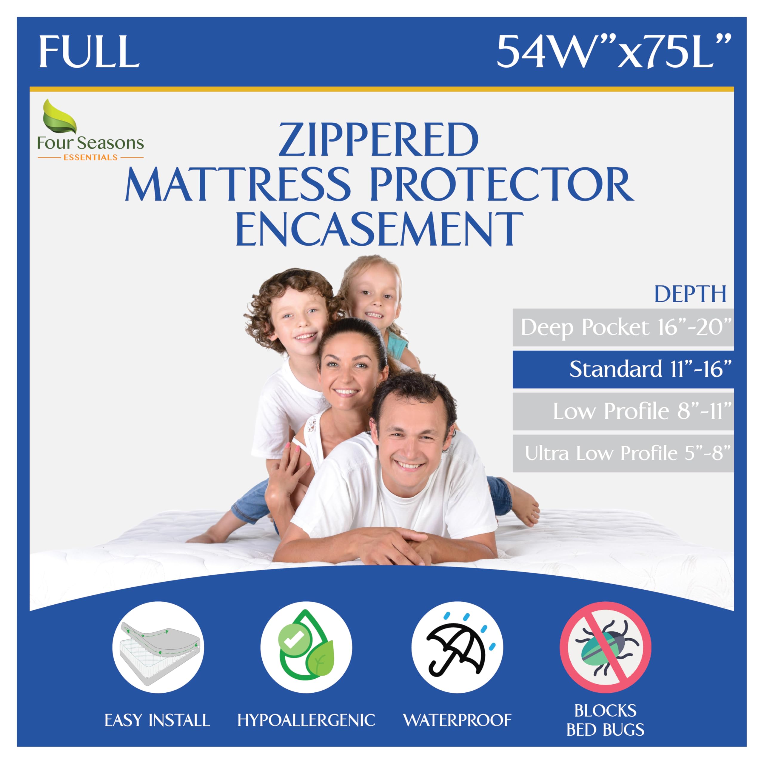 Four Seasons Essentials housse intégrale Full vue avant protection complète