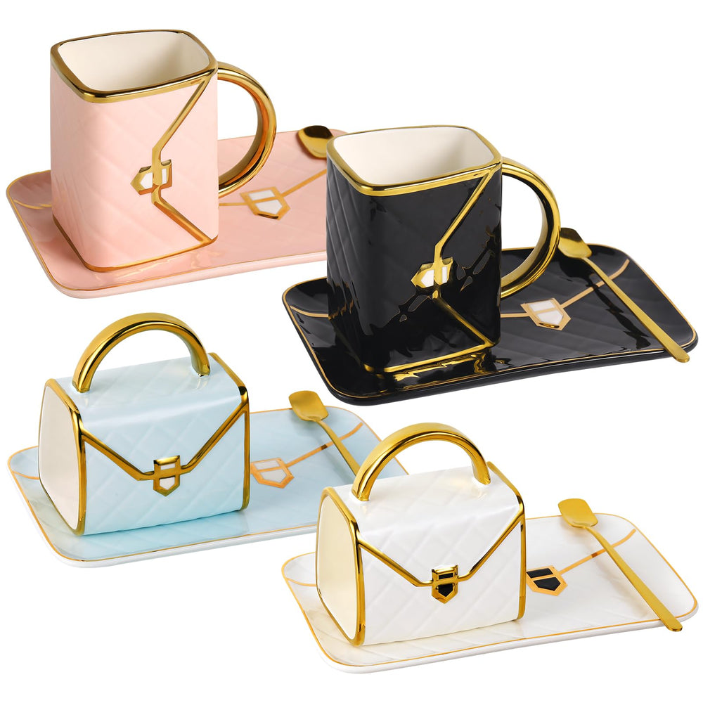 Fovima tasse face avant montrant design sac à main et élégance