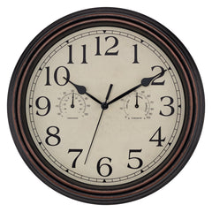 Foxtop horloge face bronze, design rétro et lisibilité renforcée