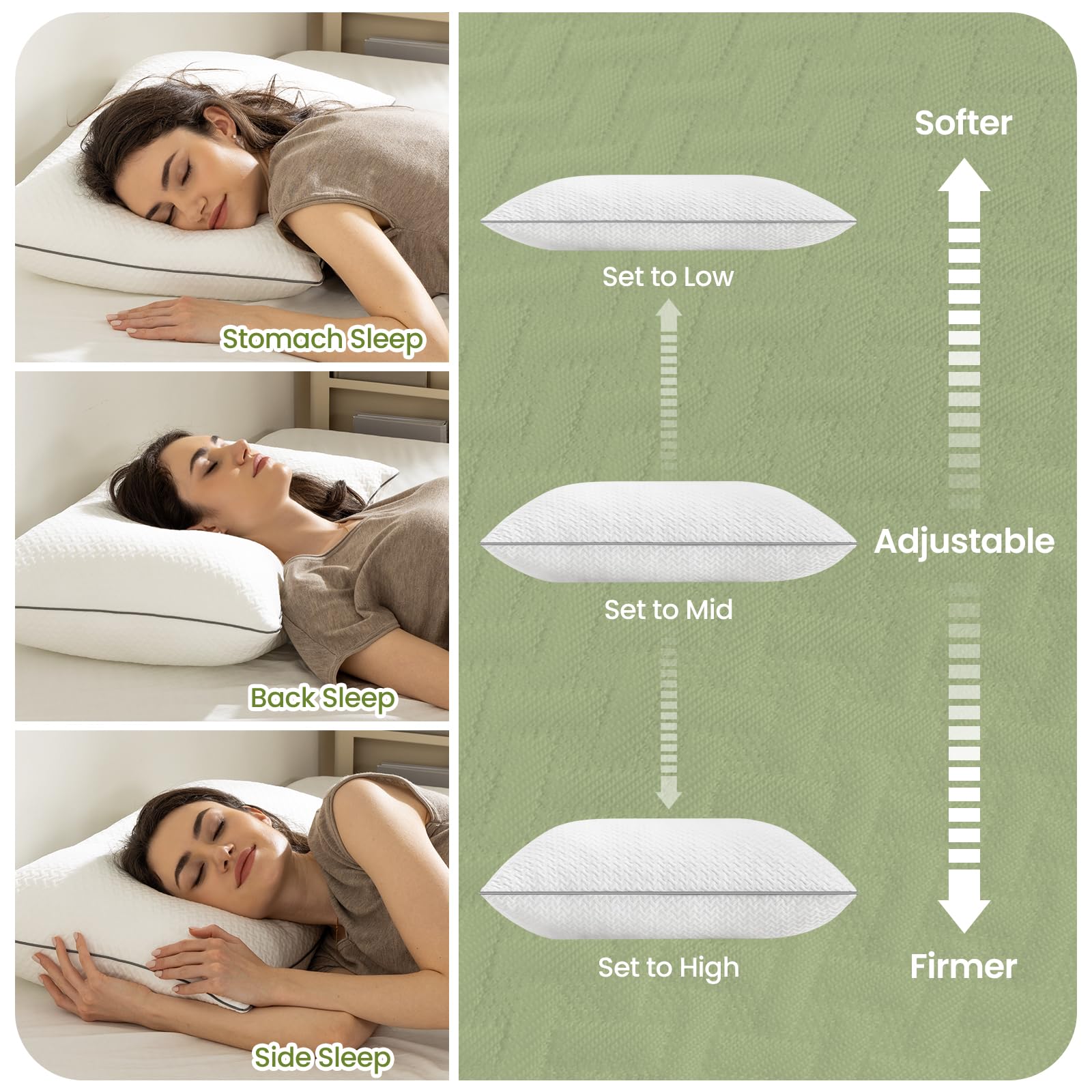 FP FLEXPEDIC zip intérieur ouvert montre remplissage modulable pour adapter hauteur