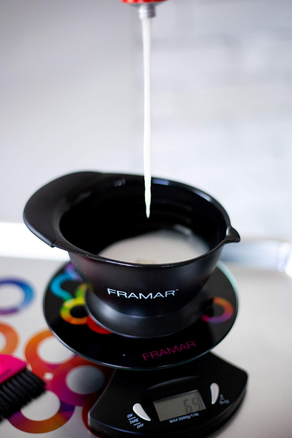 FRAMAR écran LCD en usage conversion unités pour vérification rapide