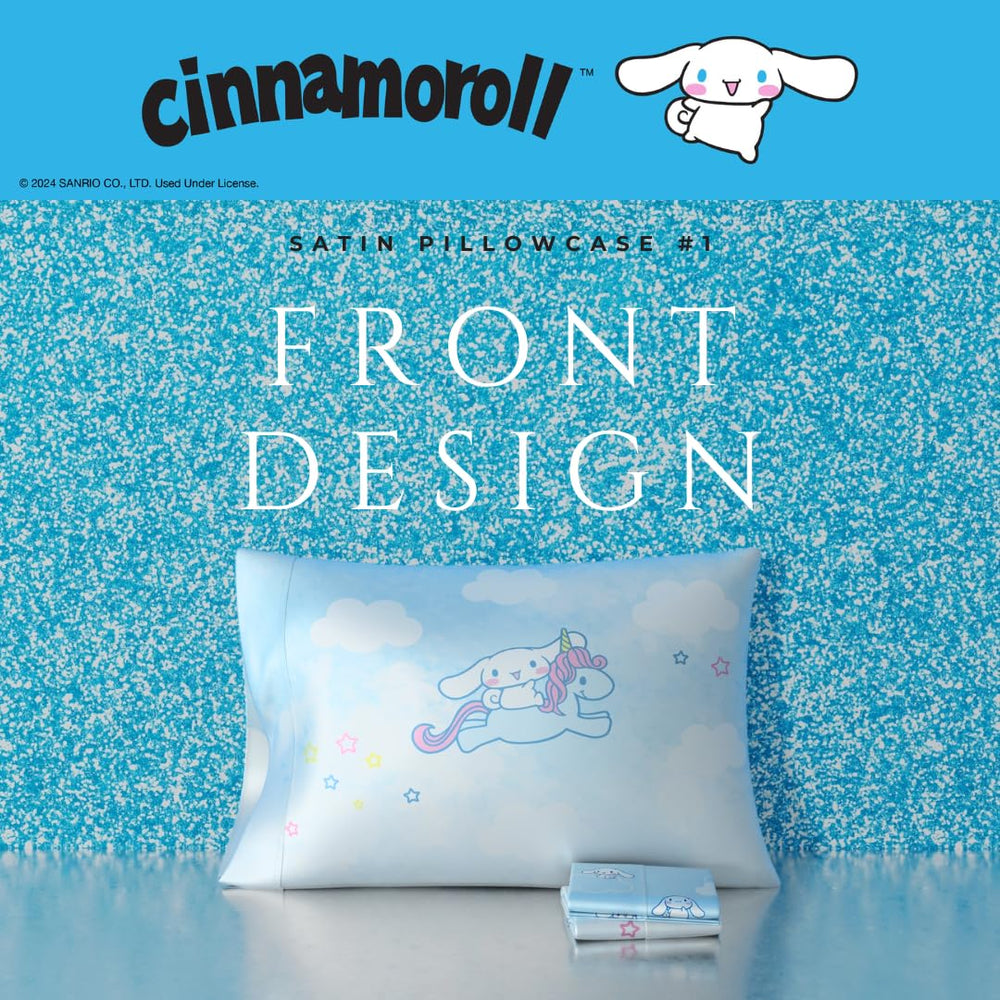 Franco Cinnamoroll taie en usage sur oreiller confort nocturne visible