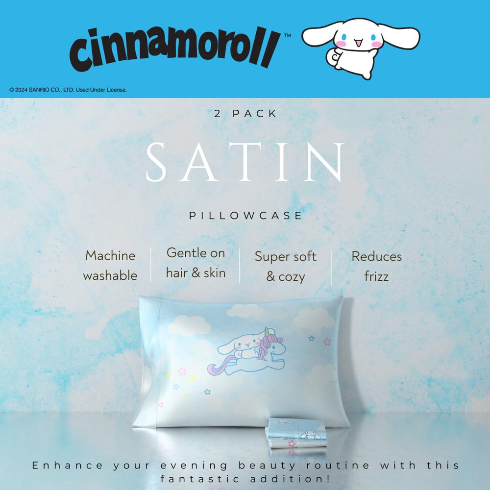 Franco Cinnamoroll taie revers réversible offrant deux looks décoratifs