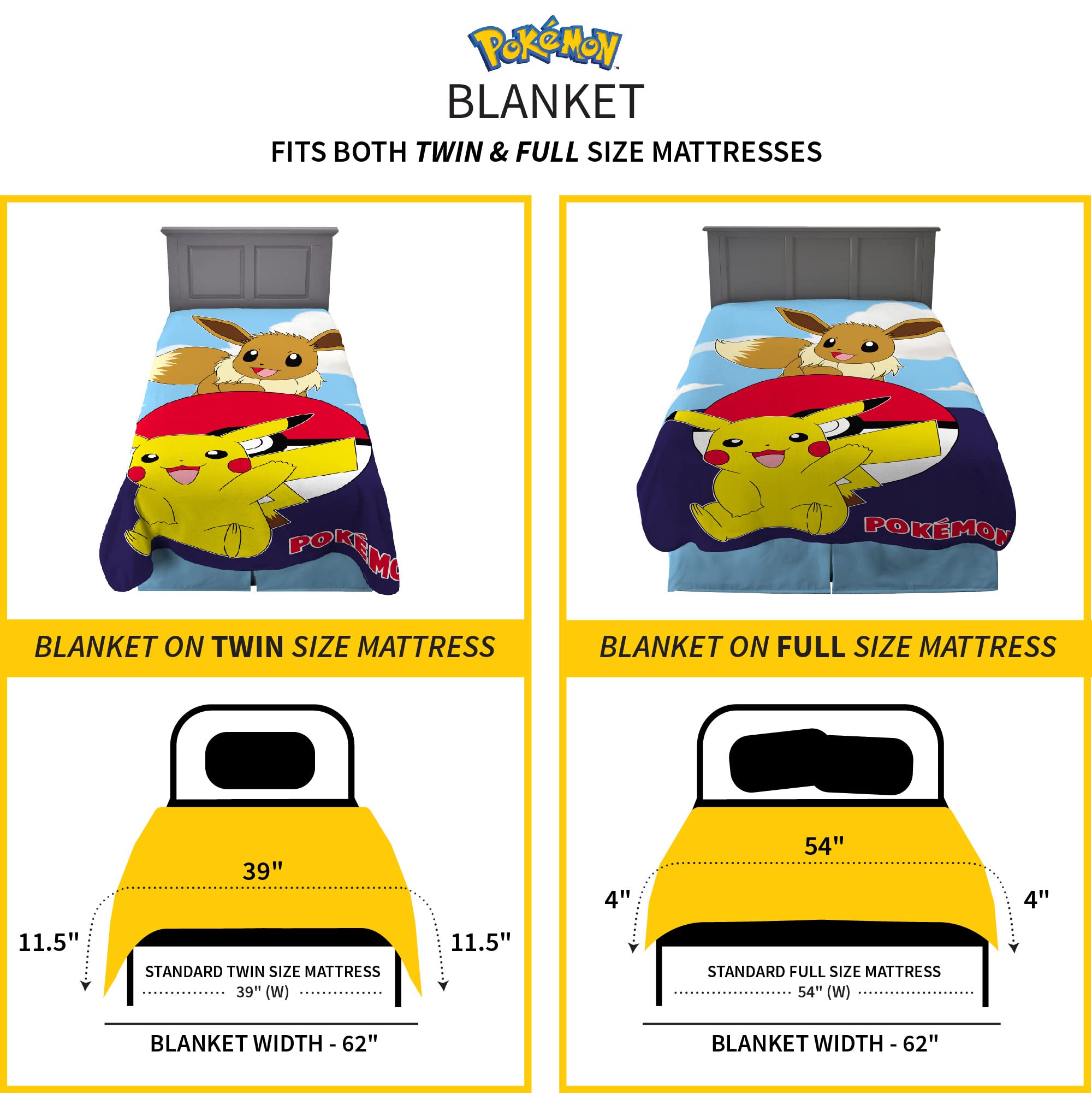 Franco couverture étalée sur lit twin montrant taille généreuse et style décoratif