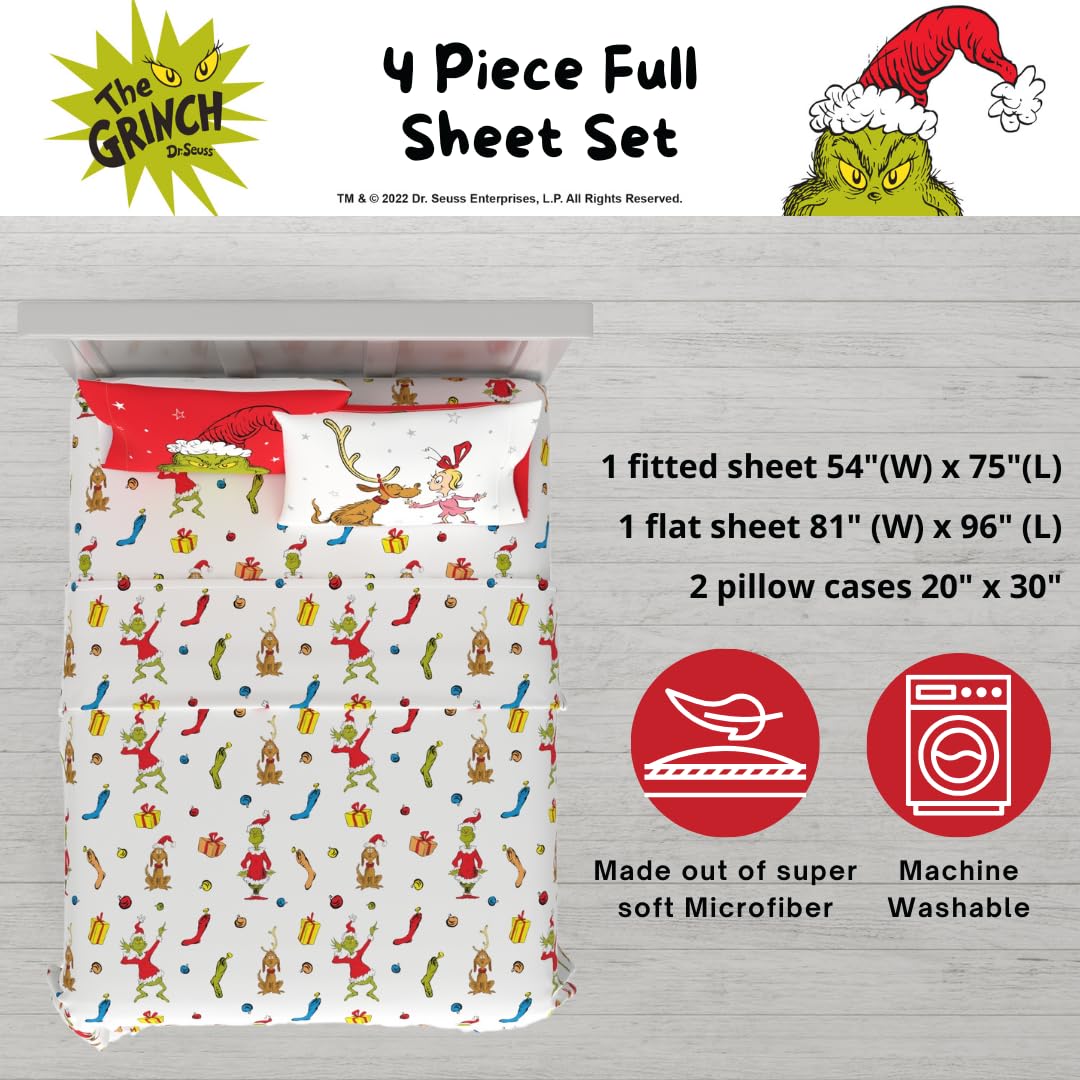 Franco The Grinch gros plan motif fidèle qui maintient couleurs vives