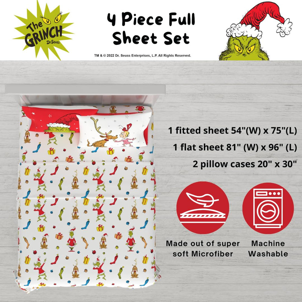 Franco The Grinch gros plan motif fidèle qui maintient couleurs vives