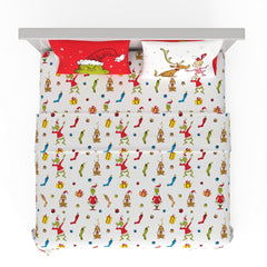 Parure Franco The Grinch vue avant montrant emballage officiel et design, idéale pour offrir