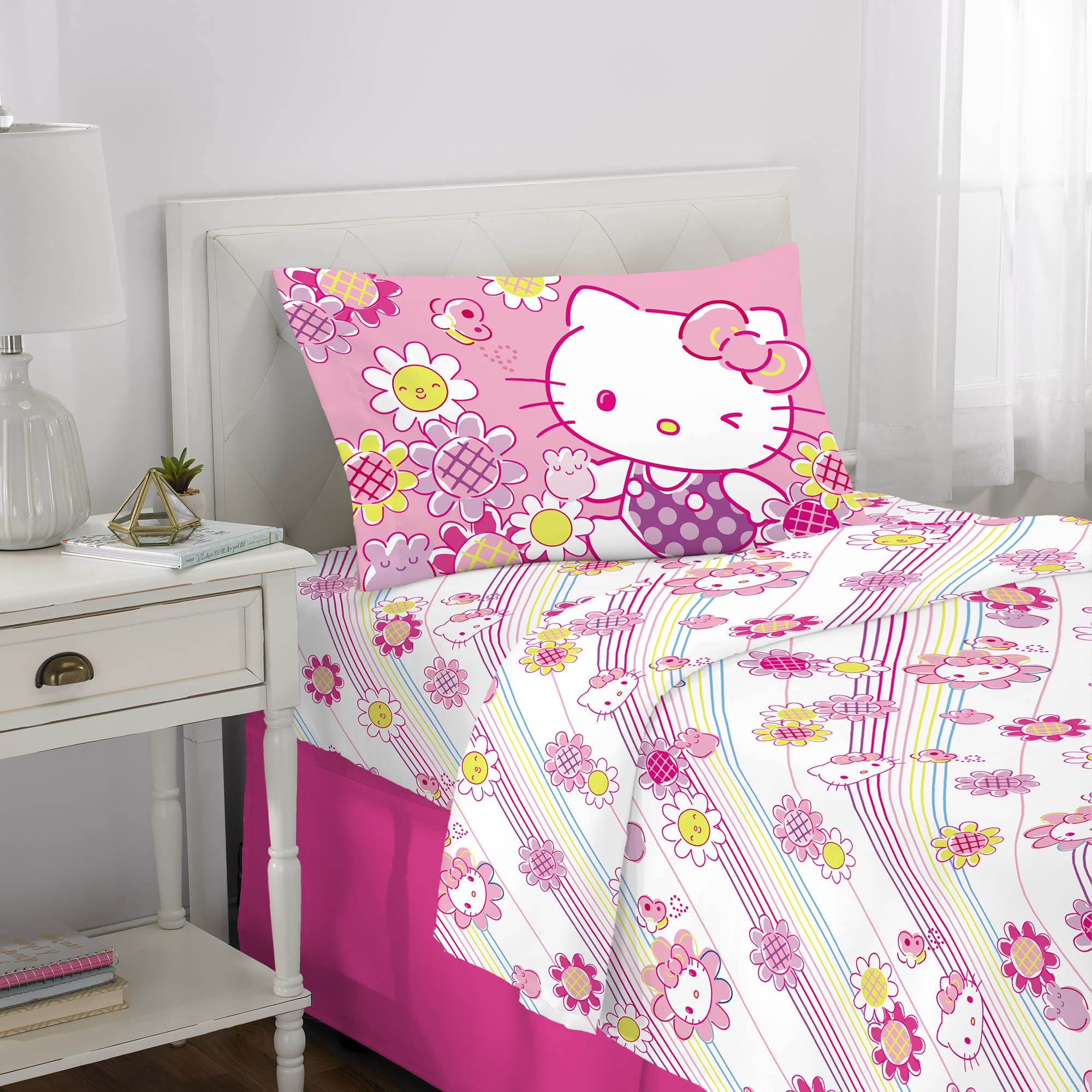 Franco Hello Kitty démonstration pliage et entretien facile pour usage familial