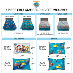 Franco couette Paw Patrol sur un lit d'enfant, ambiance cosy et ludique