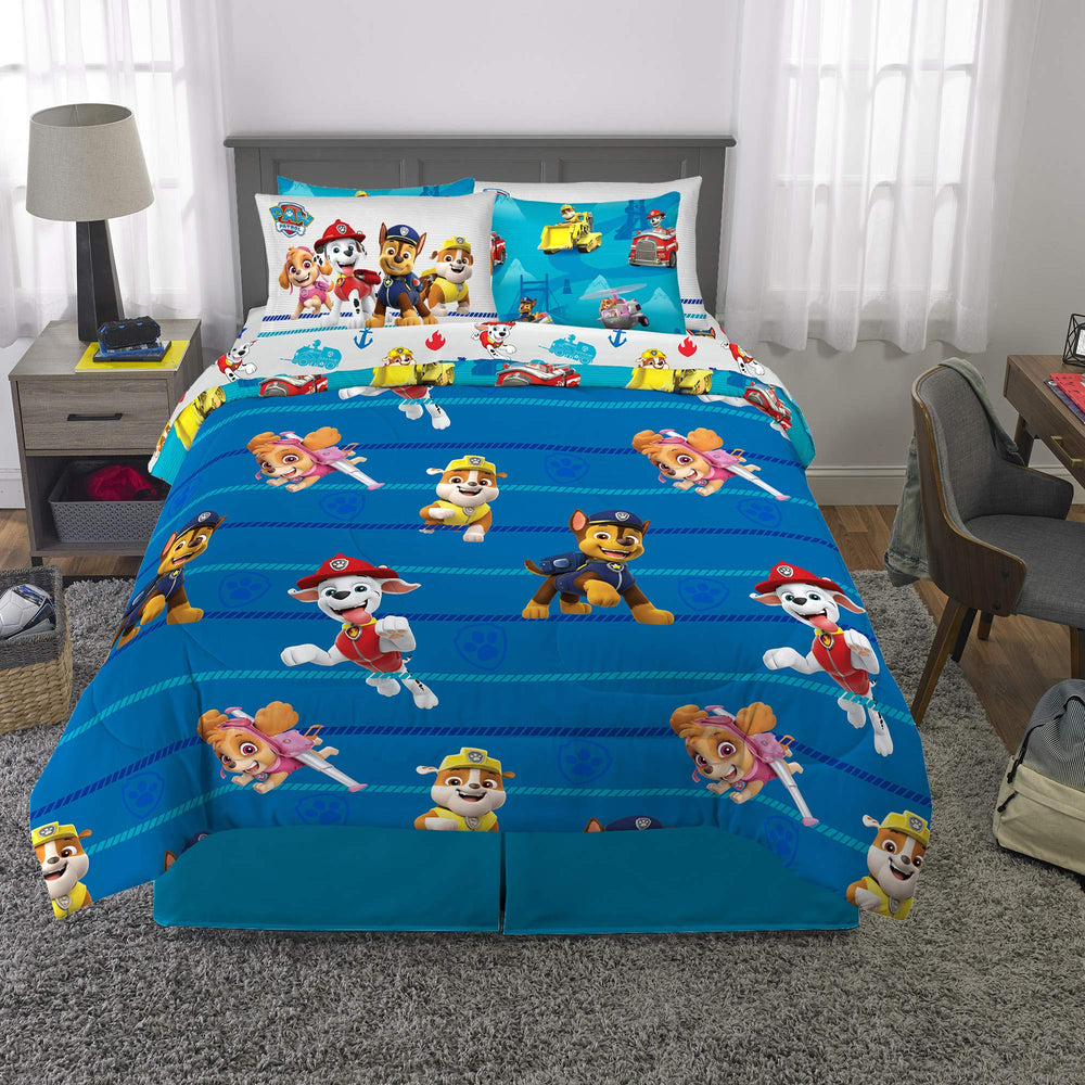 Franco microfibre Paw Patrol gros plan texture douce garantissant confort