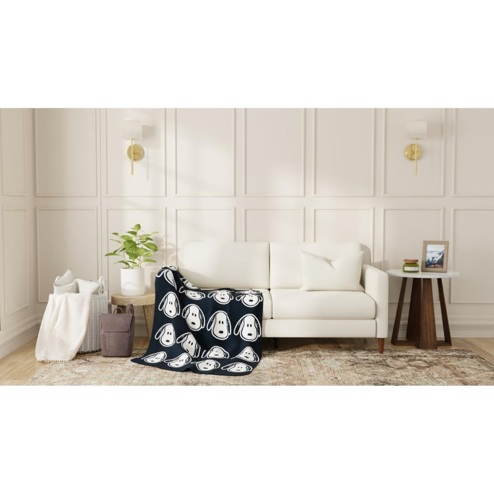 Franco Snoopy scène chambre décorative ajoutant touche nostalgique