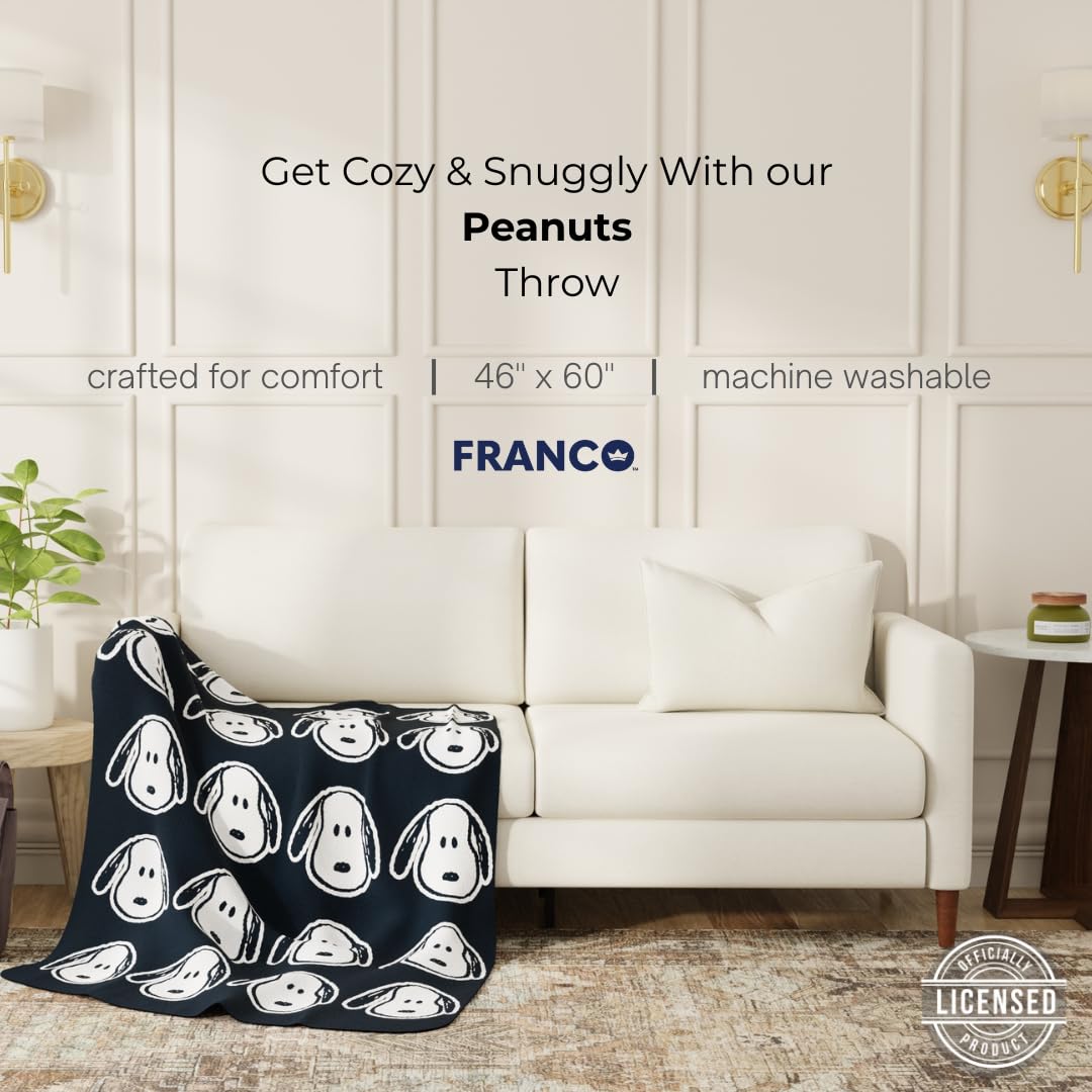 Franco Snoopy gros plan texture micro raschel offrant douceur tangible