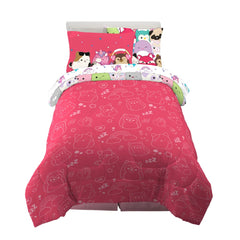 Franco Squishmallows gros plan sur microfibre très douce offrant confort durable