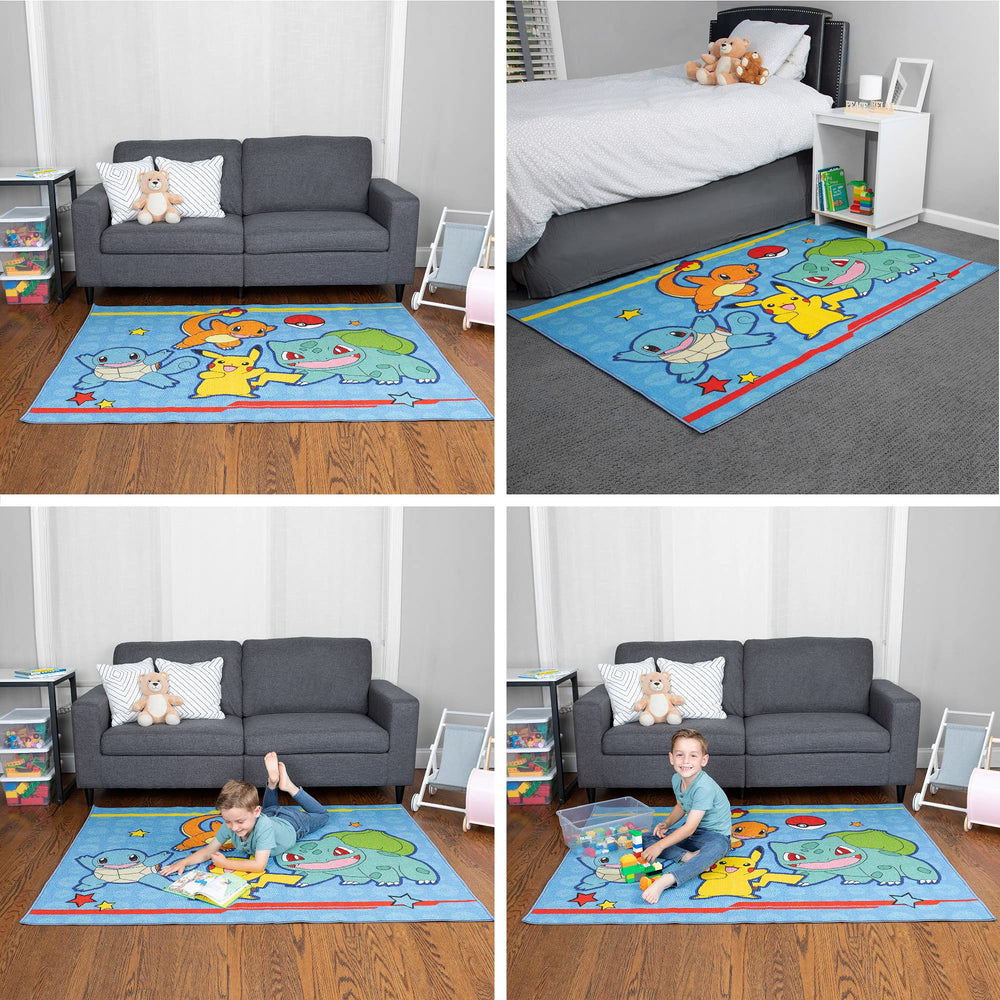 Franco tapis Pokémon comparaison dimensions illustrant surface de jeu