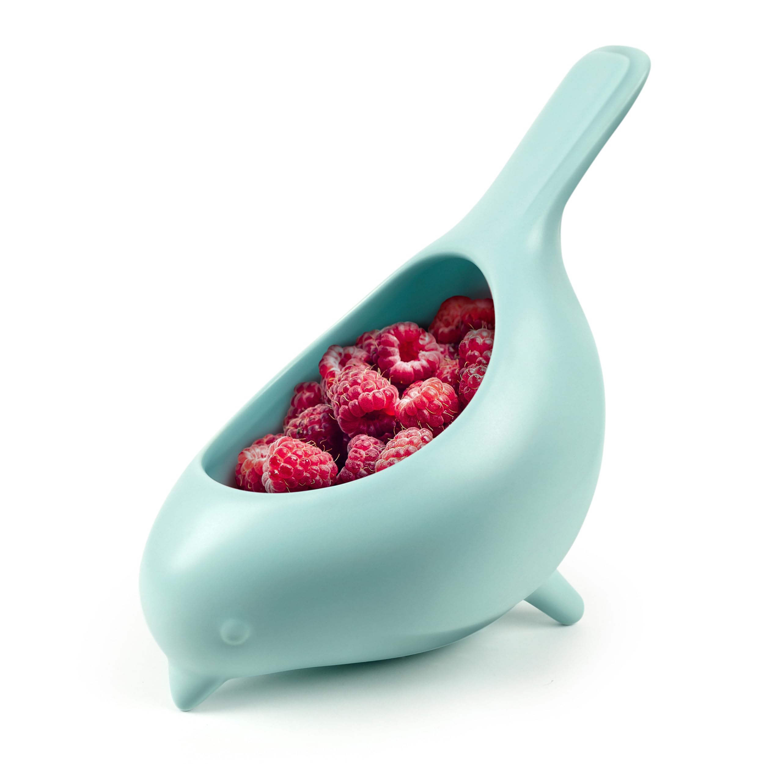 Fred & Friends BLUE BIRD rempli de fraises prêt à être servi immédiatement
