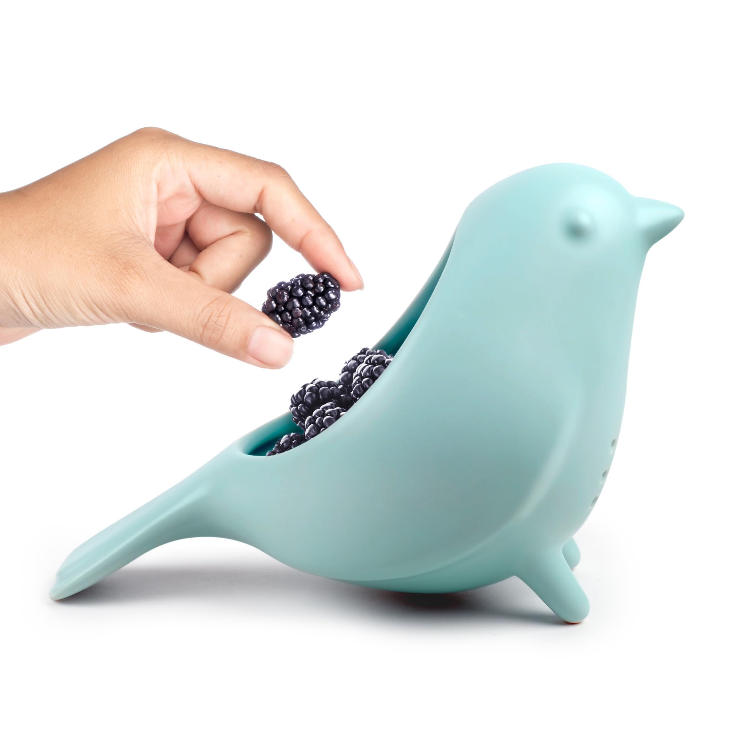 Fred & Friends comparaison avec une main pour montrer la taille pratique
