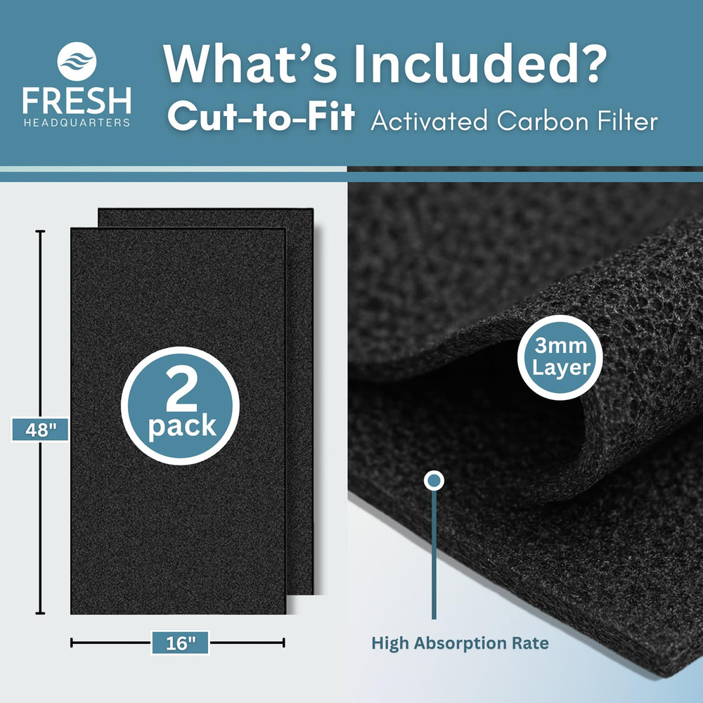 FRESH HEADQUARTERS gros plan texture charbon actif illustrant forte adsorption d'odeurs