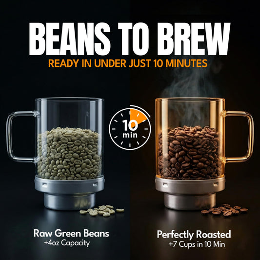 Fresh Roast SR540 écran numérique lisible offrant contrôle précis