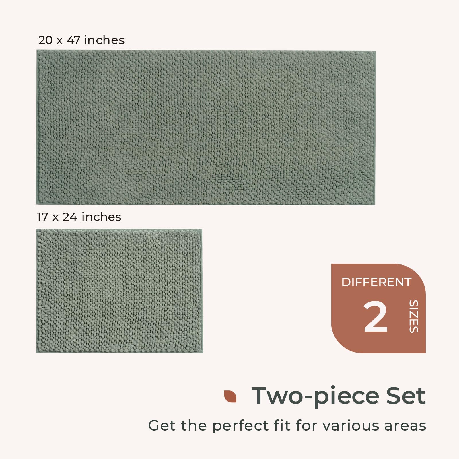 Comparaison d'échelle FRESHMINT avec objets du quotidien montrant proportions 17x24 et 20x47