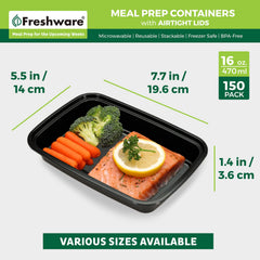 Freshware boîte en usage lors d’un déjeuner de travail pratique et sain