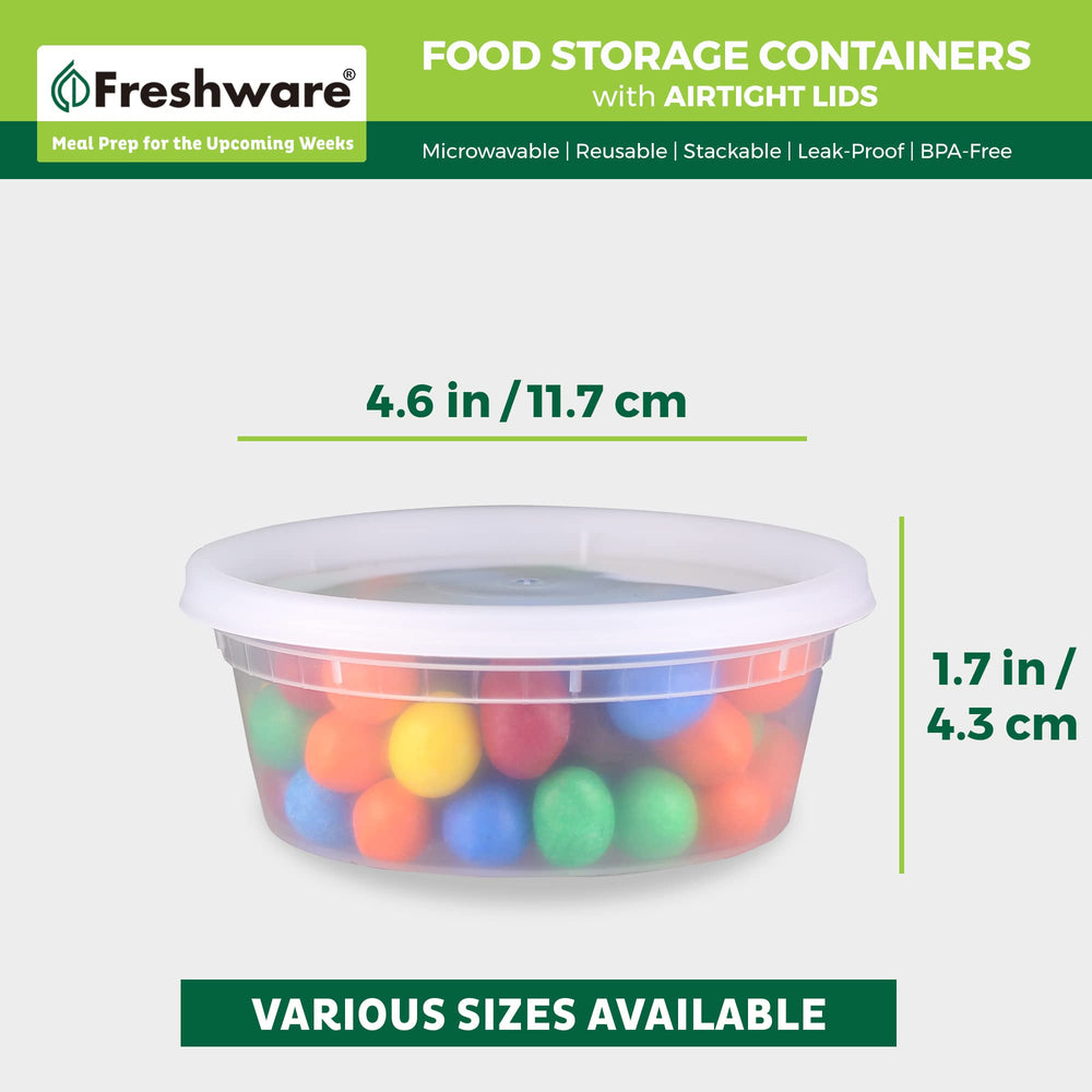 Freshware boîtes empilées économisent l'espace dans le réfrigérateur