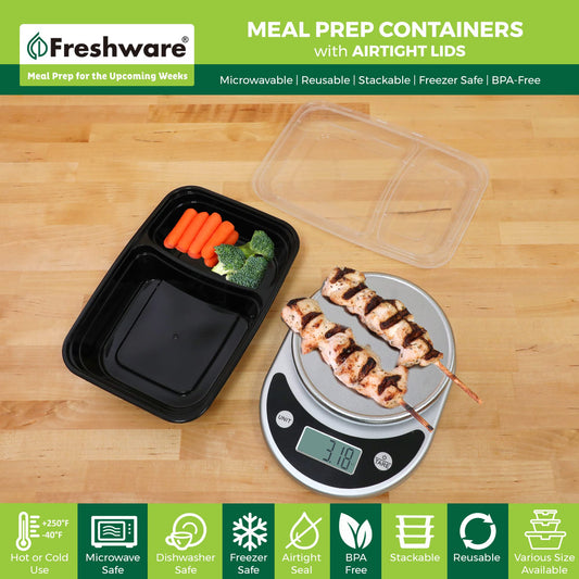 Freshware gros plan du plastique PP durable garantissant sécurité sans BPA