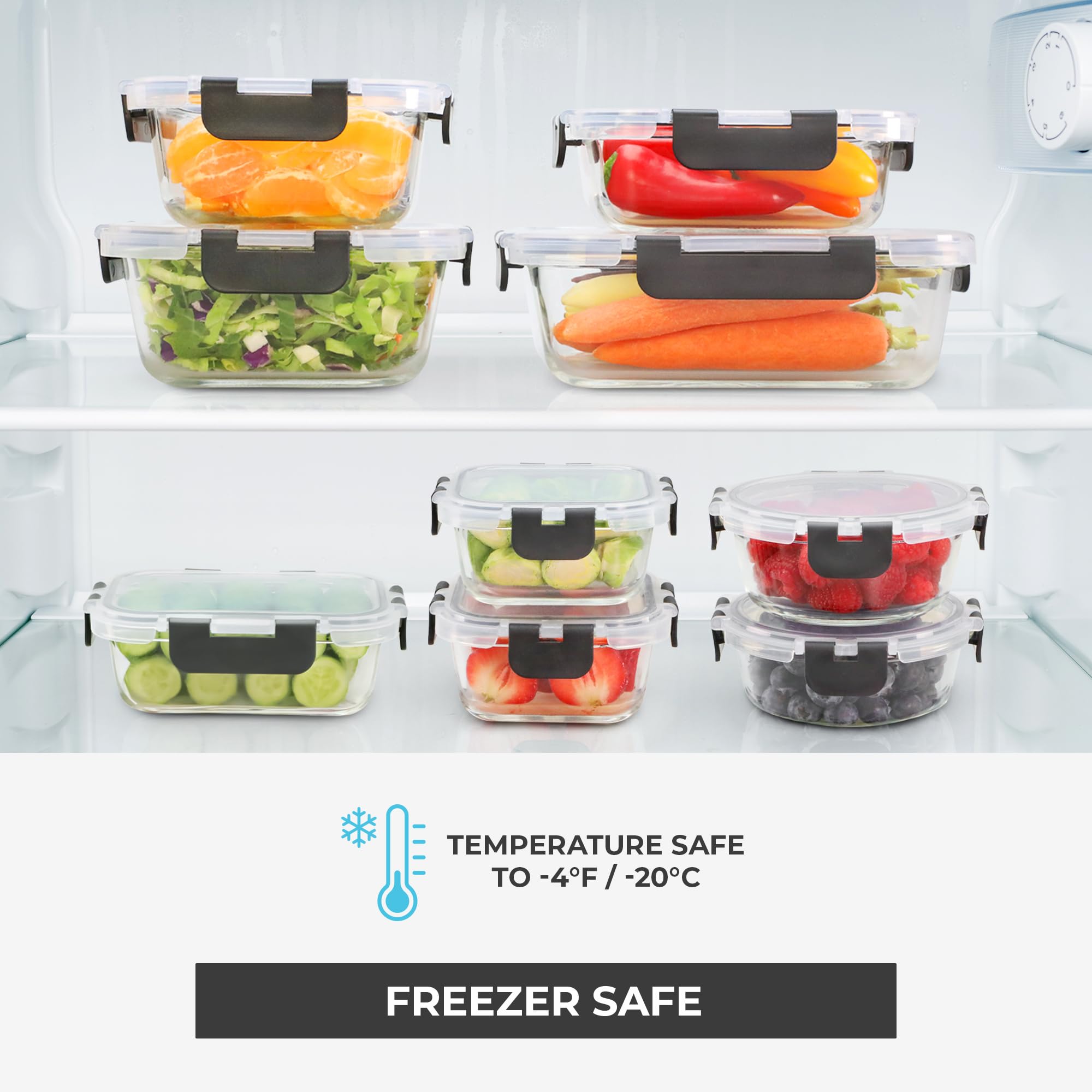 Freshware récipient au micro-ondes pour réchauffer repas rapidement et sans souci