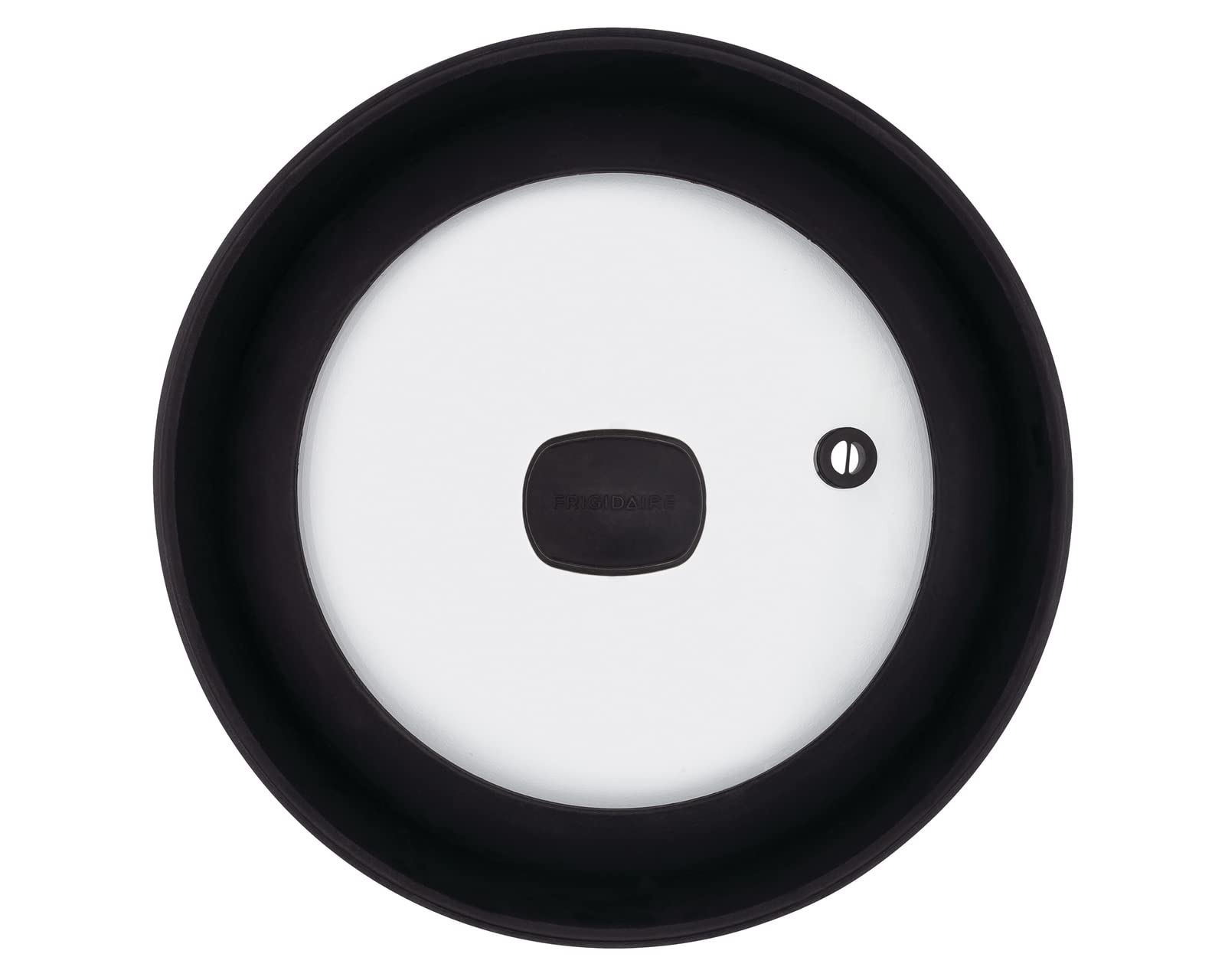 Frigidaire couvercle posé sur assiette 10,5" pour compatibilité standard
