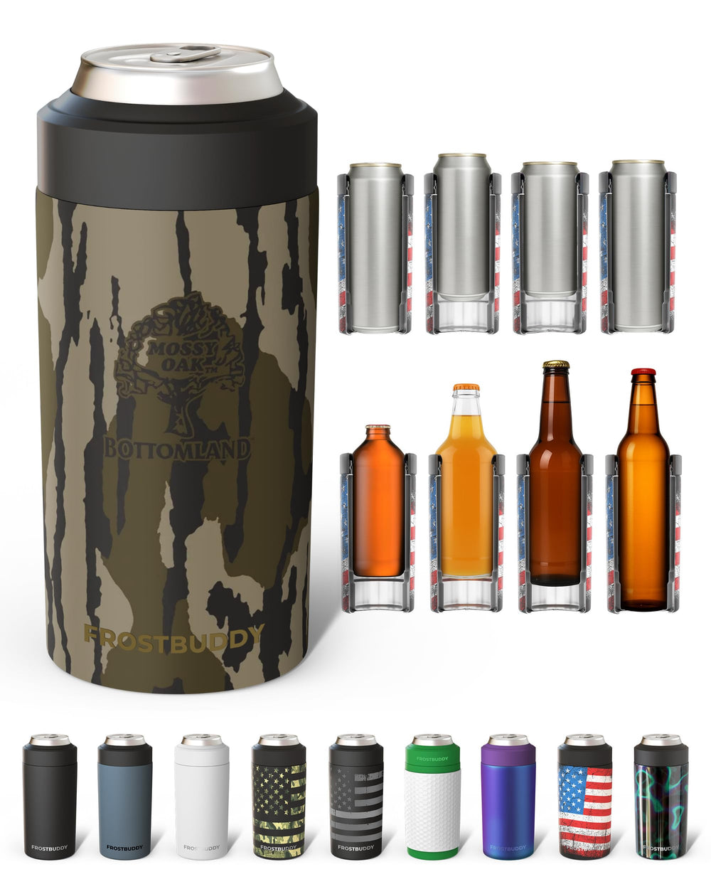 Frost Buddy face produit Mossy Oak, maintien durable et thermique