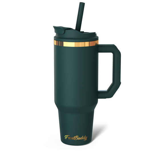 Frost Buddy vue de face montrant le tumbler et son élégance pratique