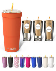 Frost Buddy vue avant orange montrant capacité et finition pratique