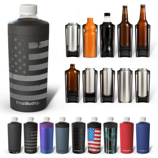 Frost Buddy vue avant gunmetal gardant boisson froide