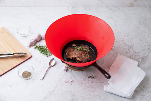 Gros plan du silicone Frywall montrant texture durable et sécurité alimentaire