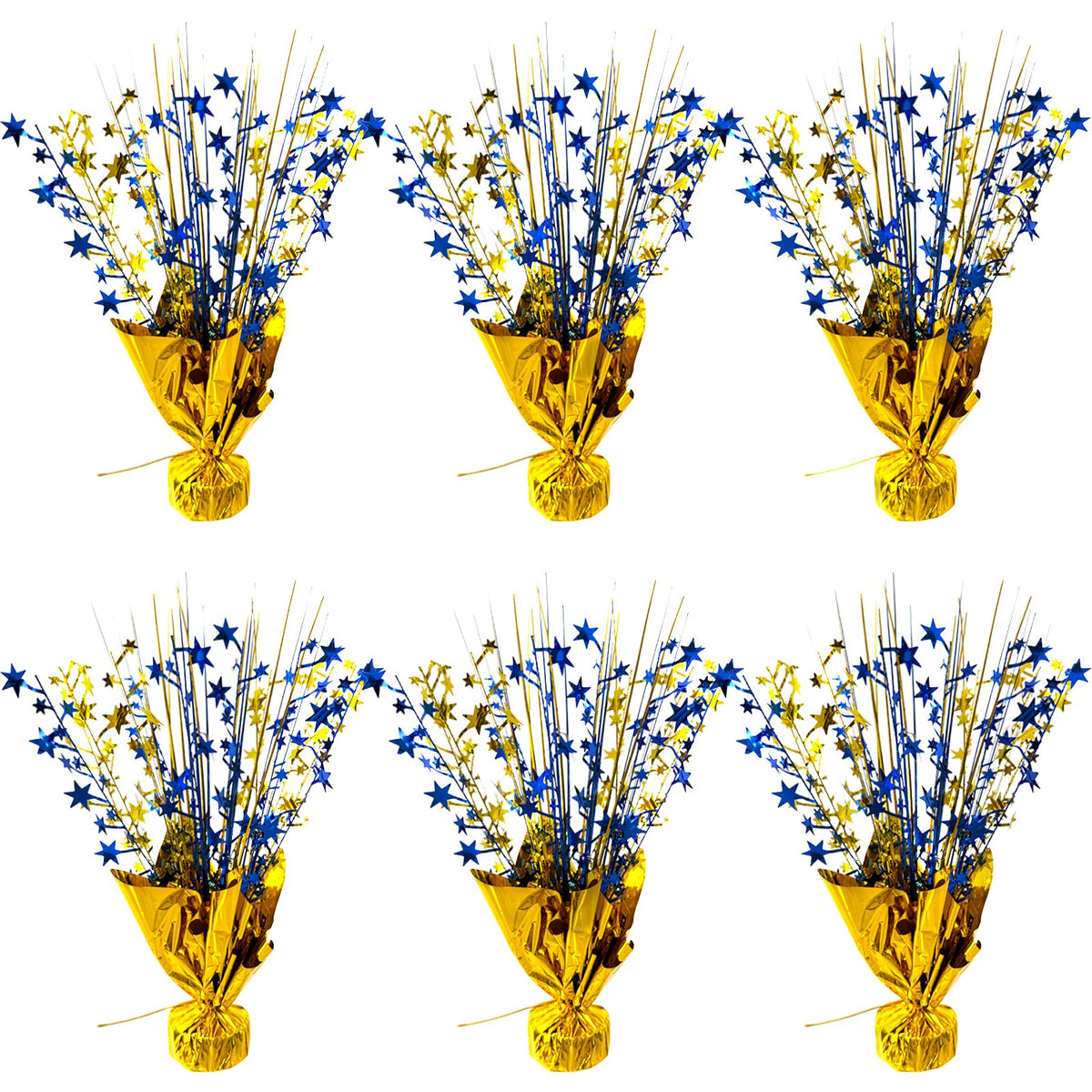 FUBININA ensemble avant posé montrant six sprays étoilés, effet décoratif immédiat