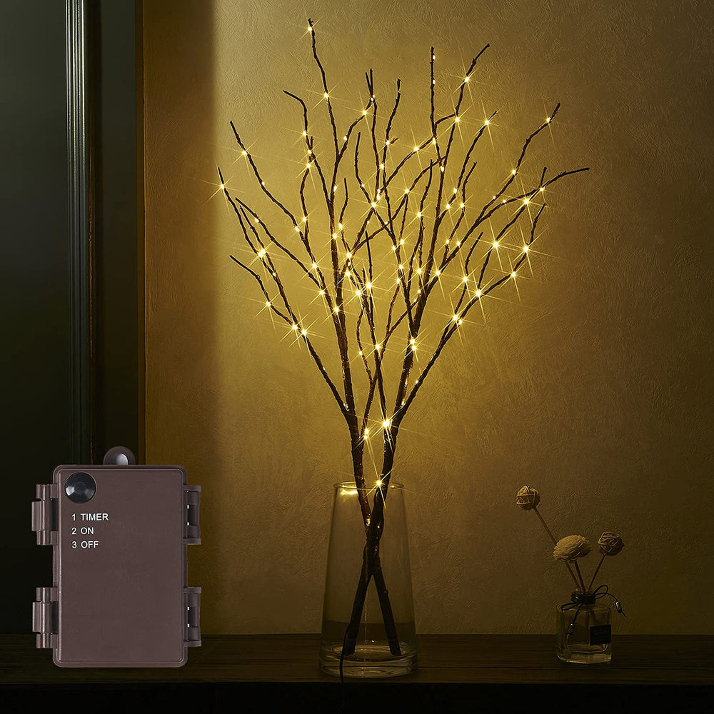 Fudios branche ornée de ruban léger, personnalisation décorative facile