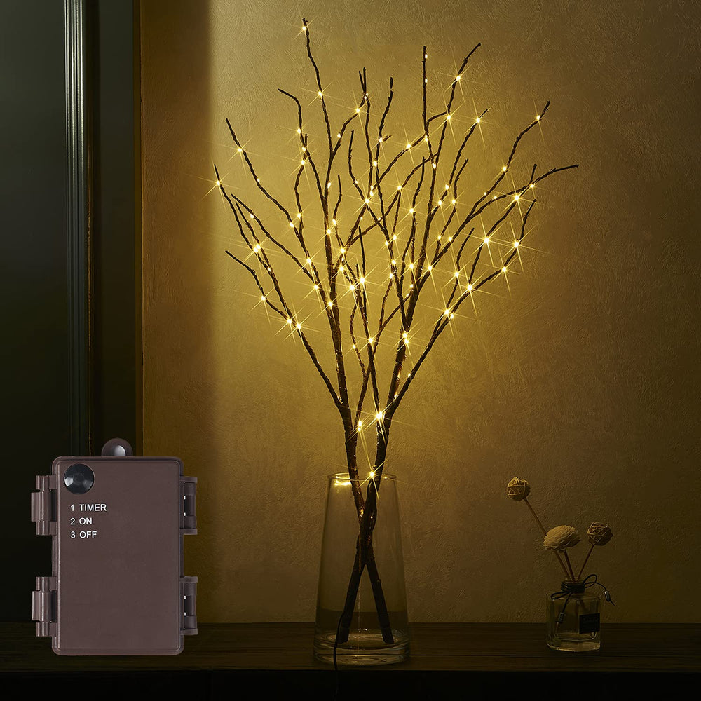 Fudios branches en vase scène décorative pour ambiance chaleureuse