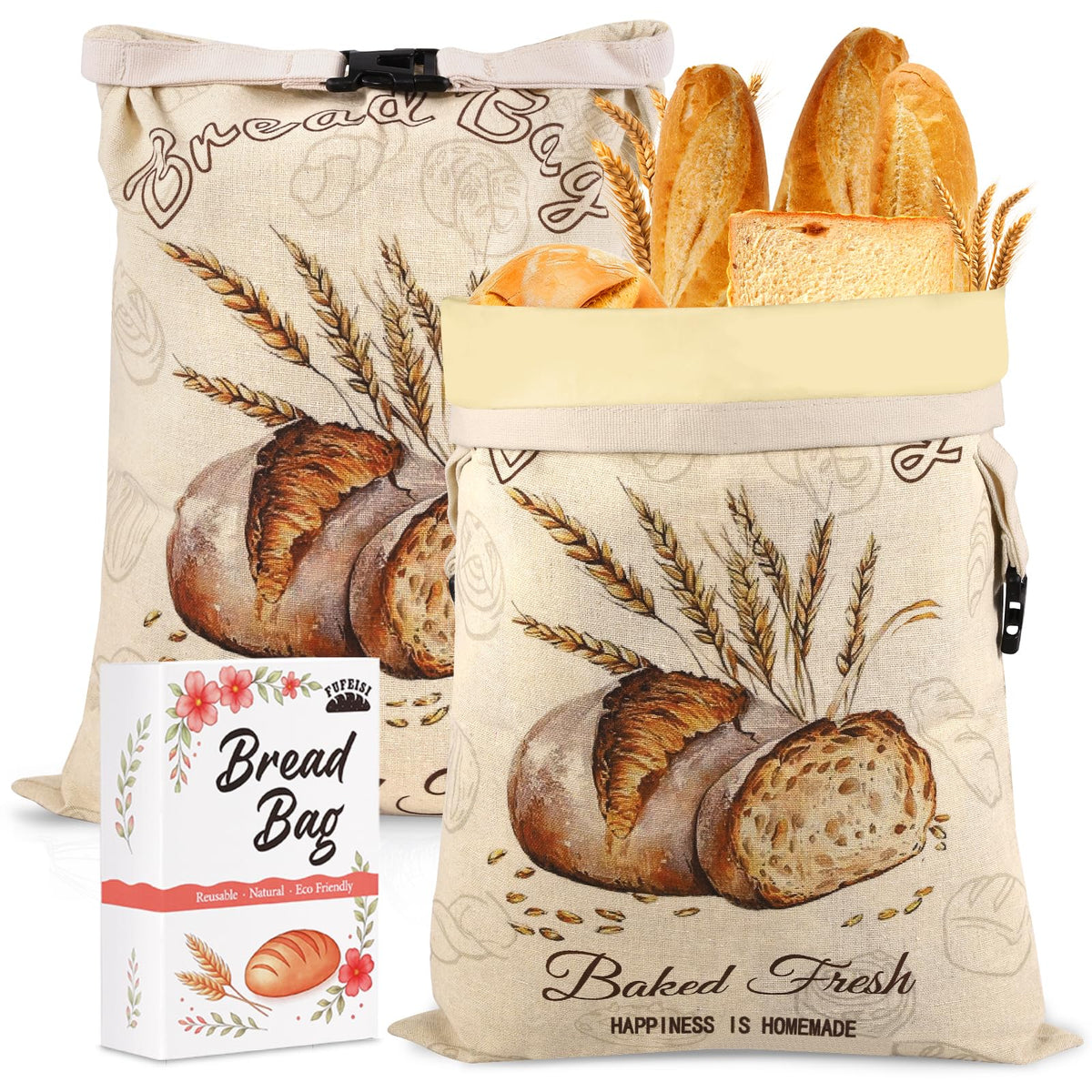 fufeisi vue avant du coffret cadeau, présentation soignée et durable