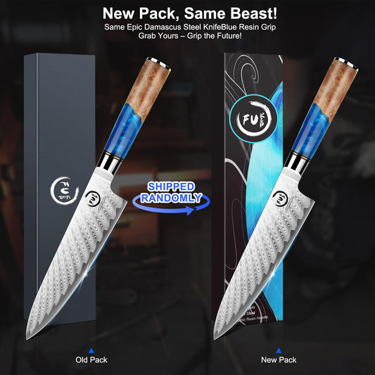 Fukep lame damas VG10 gros plan montrant la texture et la durabilité