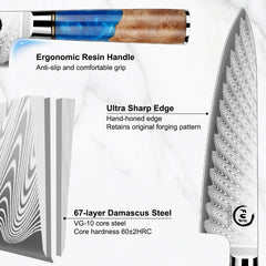 Fukep poignée en résine ergonomique offrant une prise stable et confortable