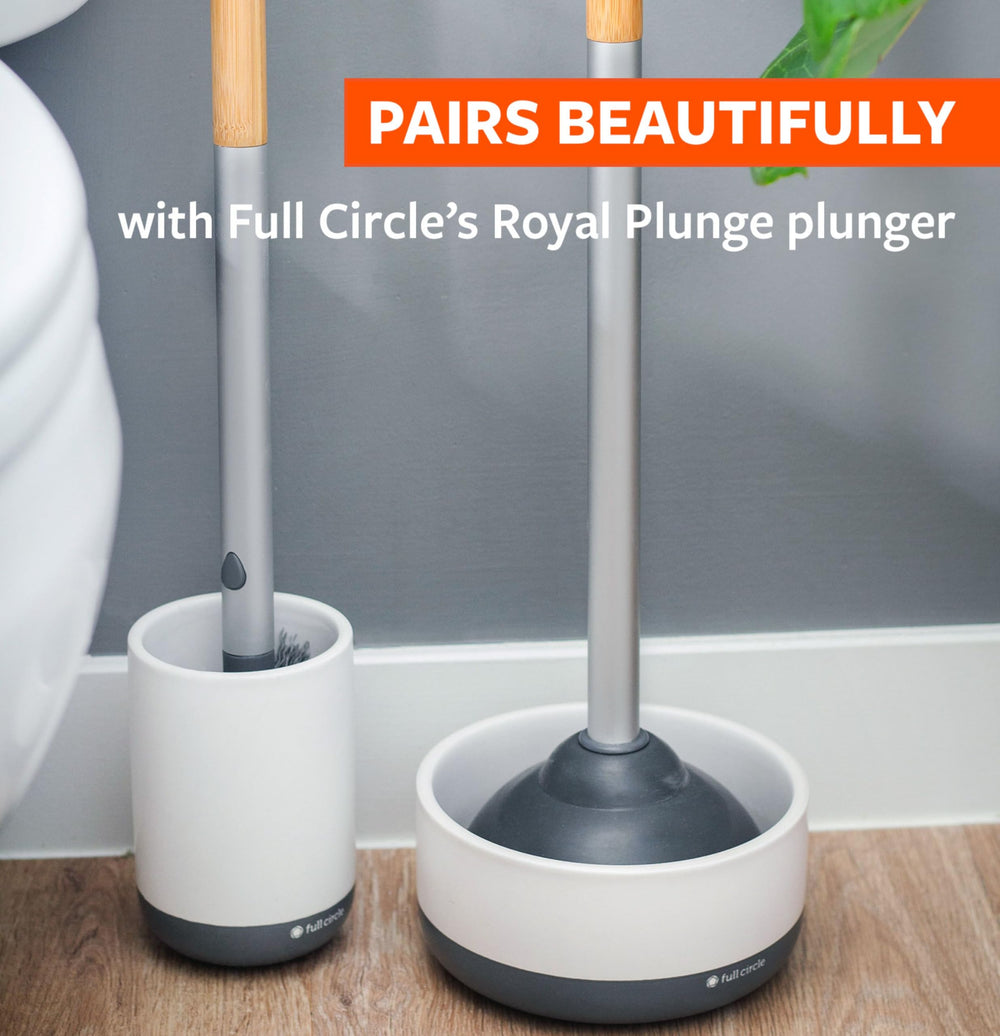Full Circle vue taille, proportion adaptée pour petits et grands WC