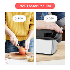 fullstar en action hachage rapide pour préparation de repas express