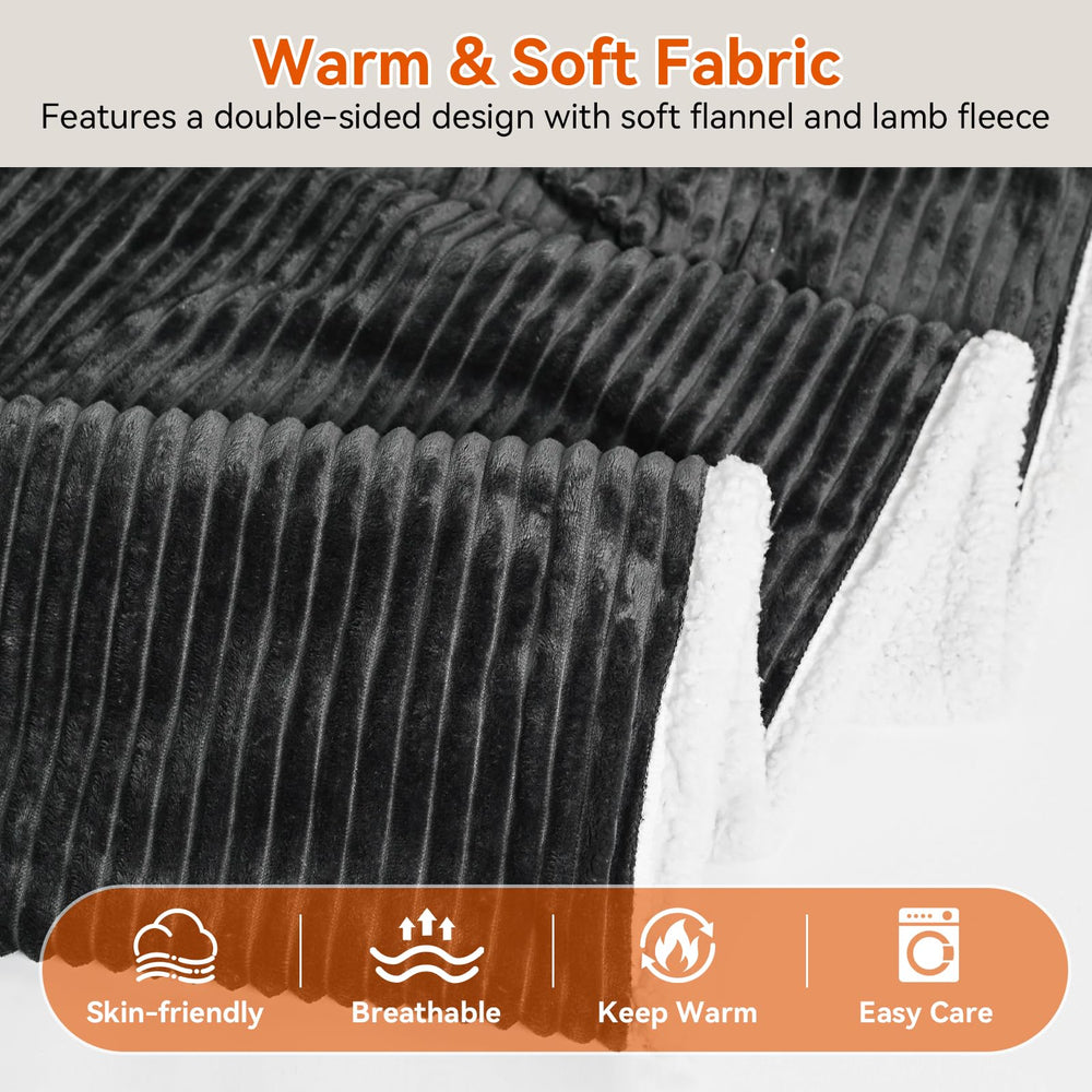 FULOG plaid installé sur canapé illustrant confort cosy en salon