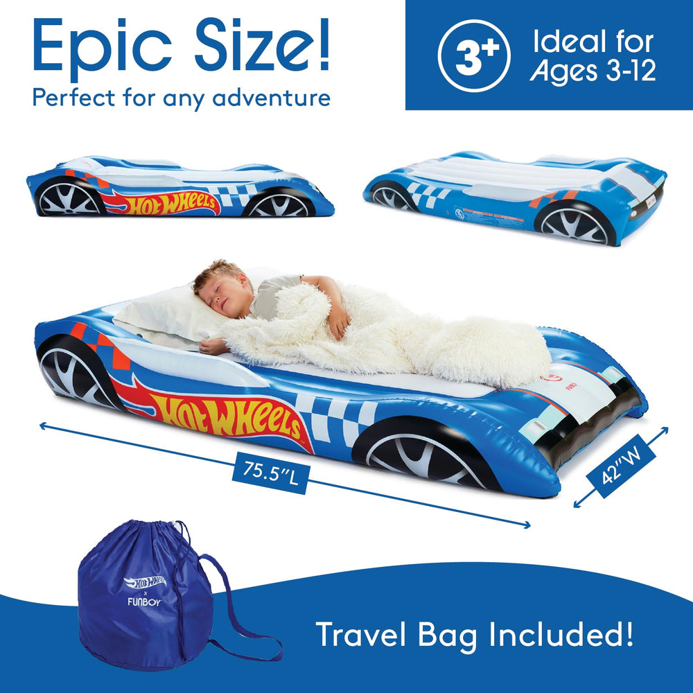 FUNBOY Hot Wheels imprimé Hot Wheels sur matelas apportant style et fun