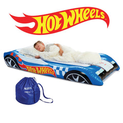FUNBOY Hot Wheels gros plan texture floquée pour confort et adhérence des draps