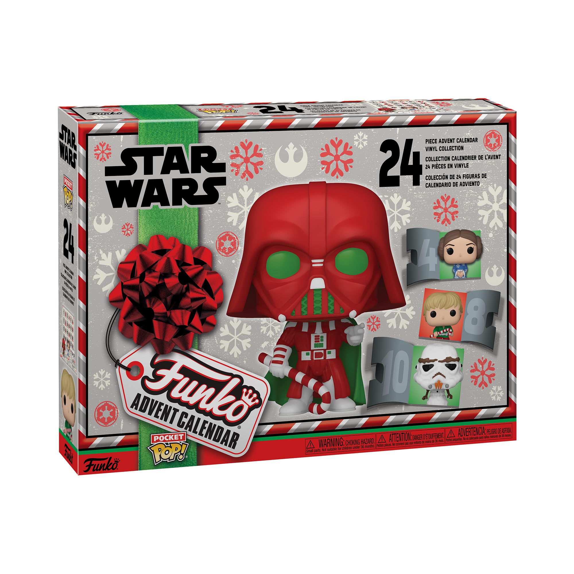 Funko packaging utilisé comme scène d'exposition, transforme la boîte en décor