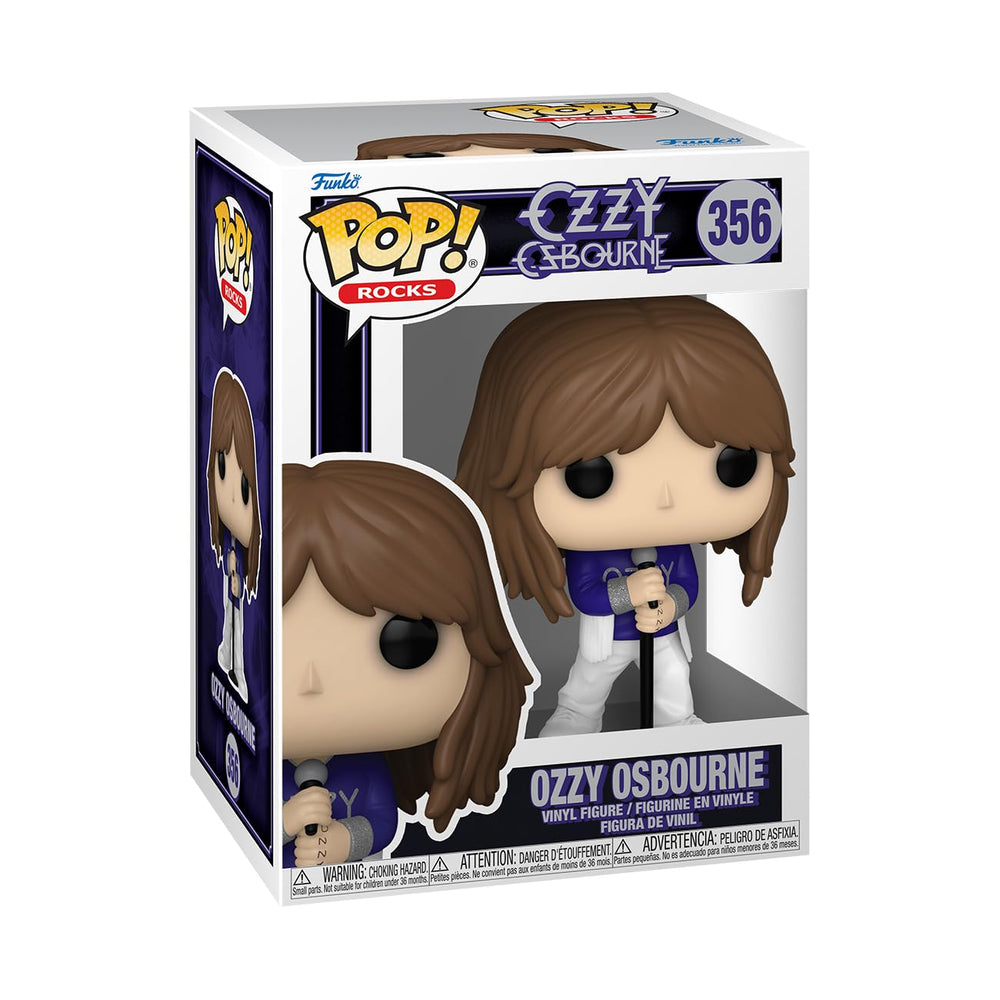 Funko Ozzy Osbourne vue avant montrant visage stylisé et impact visuel