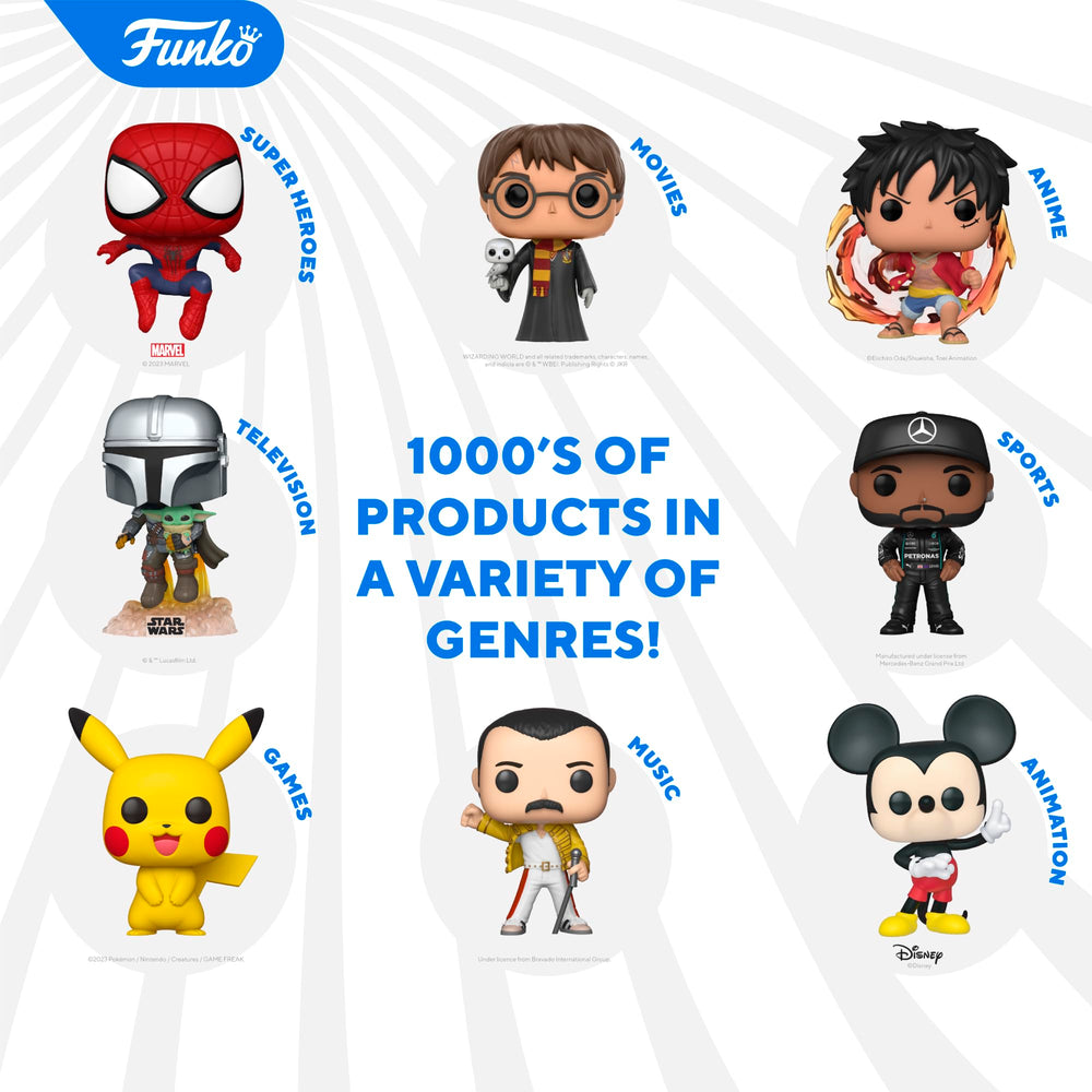 Funko Pop Nadja posée sur un bureau apportant une touche d’humour gothique au décor