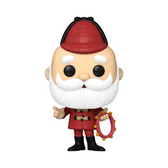 Funko Santa Claus profil détaillé révélant la finition vinyle résistante